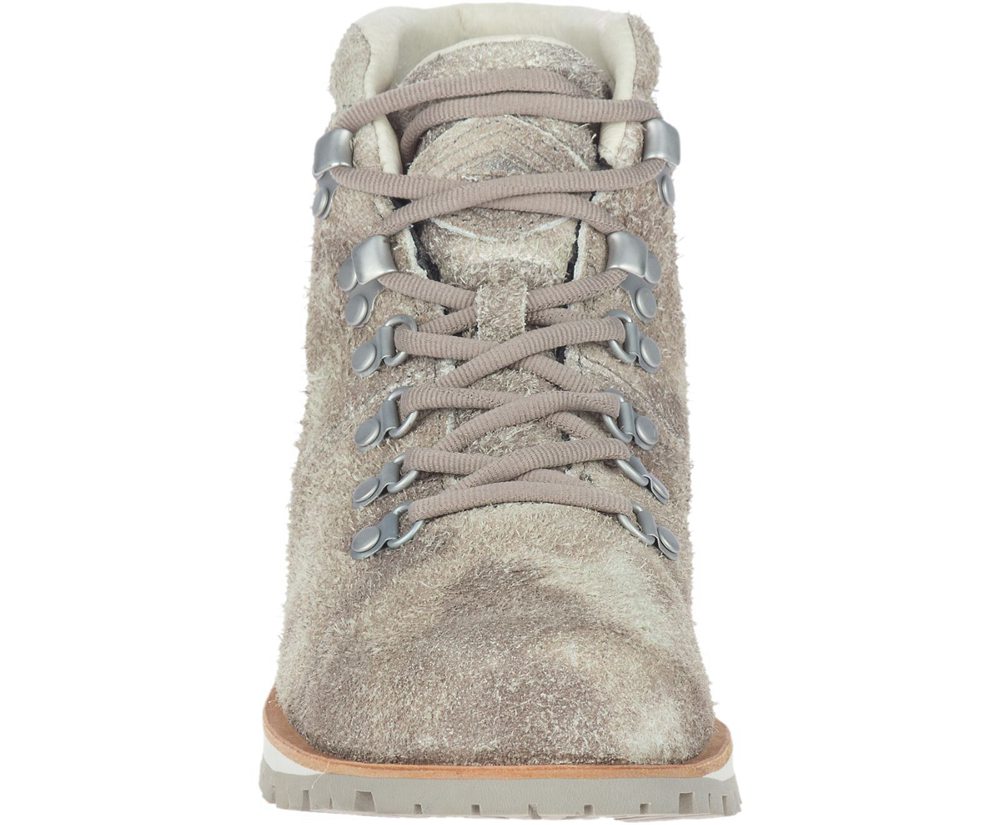 Botas Mujer - Merrell Wilderness Lt - Gris - HZUN-52739